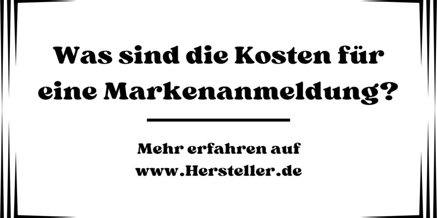 Was sind die Kosten für eine Markenanmeldung? Die Kosten für eine Markenanmeldung hängen von verschiedenen Faktoren ab, darunter: