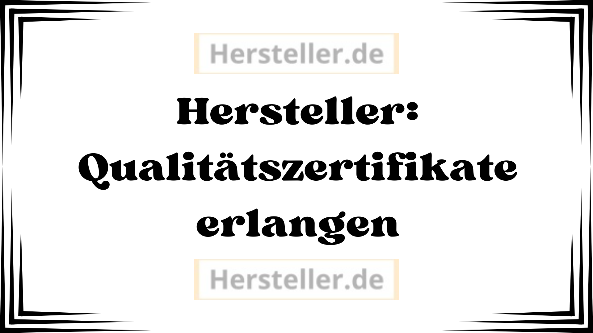  Hersteller: Qualitätszertifikate erlangen - Zertifikate, Produkt, Markennamen, Organisation, ISO 9001, HACCP, Unternehmen, QMS, Standards, Qualität, Sicherheit