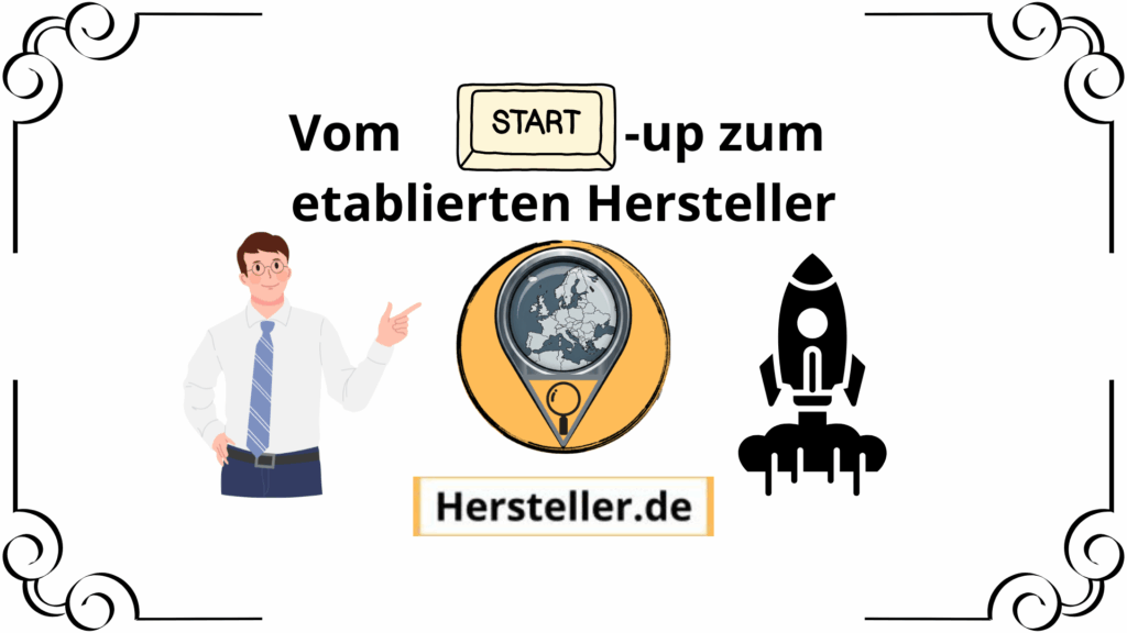  Vom Start-up zum etablierten Hersteller: Gründer, Unternehmen, Produkt, Marke, Markt, Optimierung, Kontakte, potenzieller Kunde, Onlineshop, Produktion