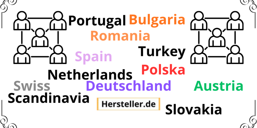 Europäischen Produktion: deutsche Hersteller, B2B, Vertrieb, Country Manager, Deutschland, Kundenanfrage, Unternehmen, Kunden, Leads, Komponentenhersteller