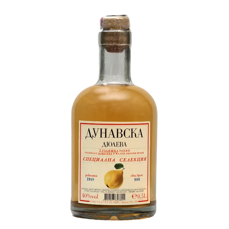 Quittenschnaps vom Getränkehersteller, Bulgarien