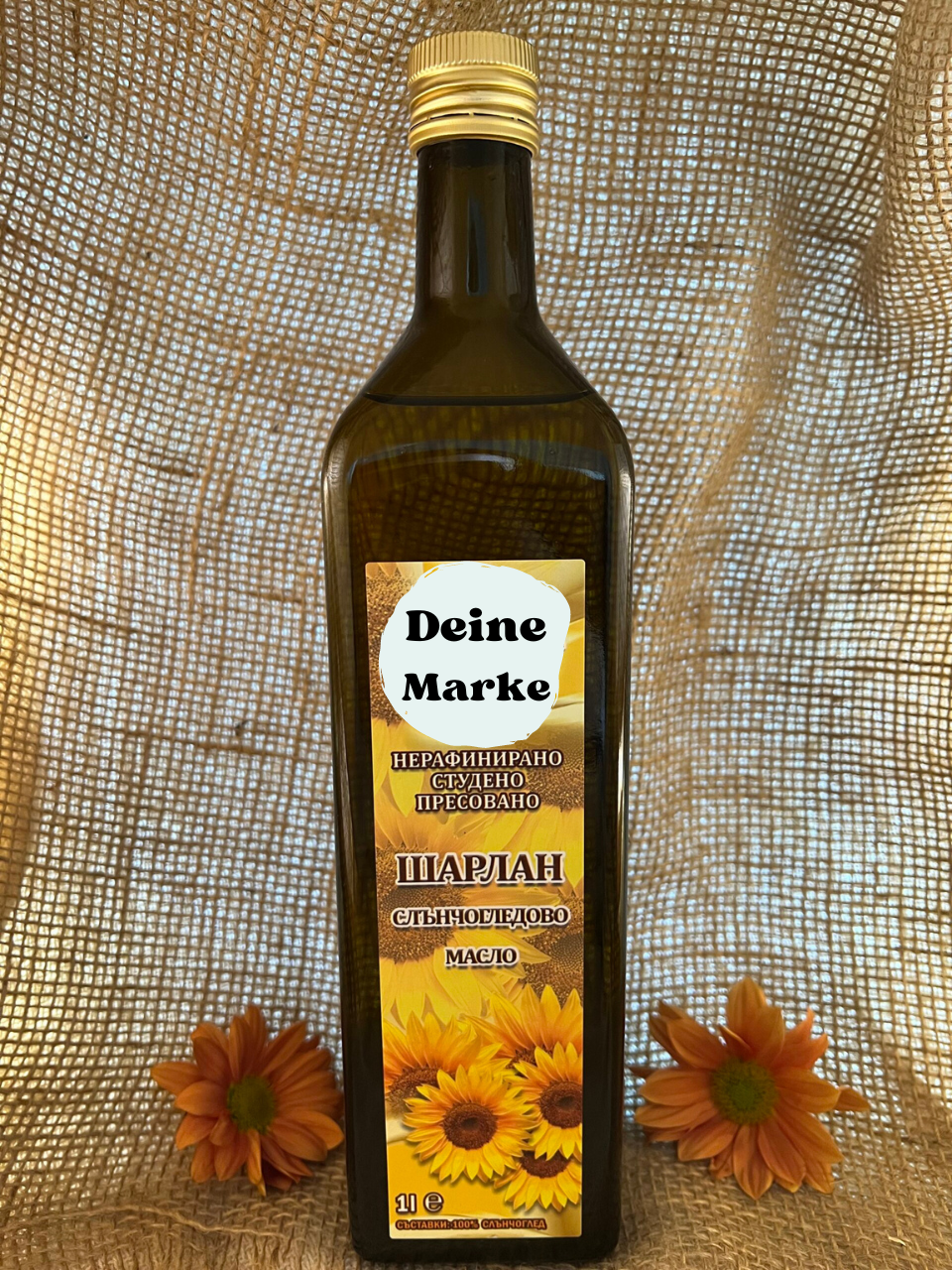 Unraffiniertes Sonnenblumenöl, Hersteller, Bulgarien