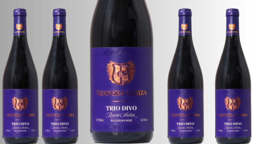 Trio Divo 2020 – Weinhersteller Bulgarien