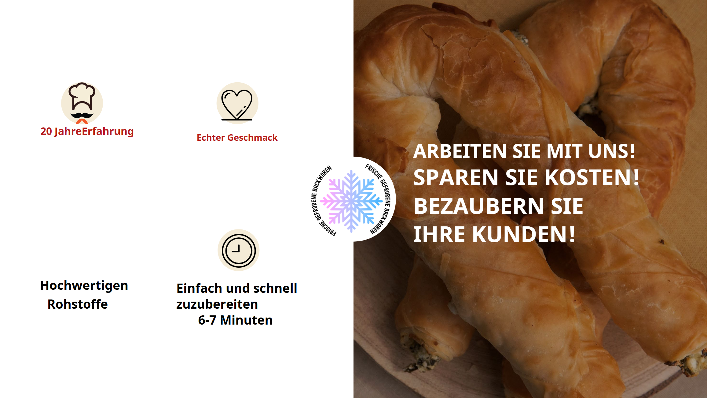 Backwarenhersteller – Gefrorene Backwaren Hersteller