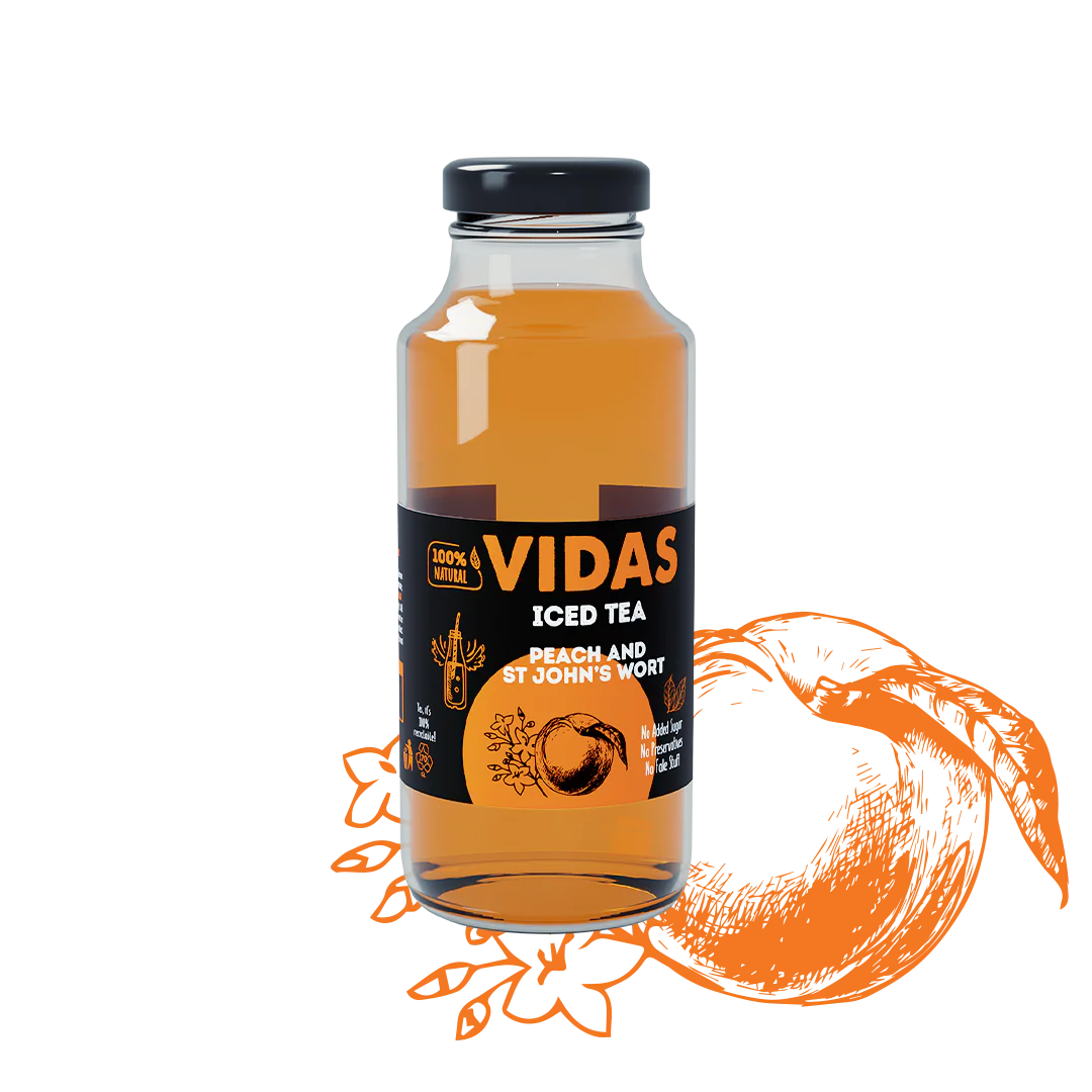 Getränkehersteller – Pfirsich mit Johanniskraut