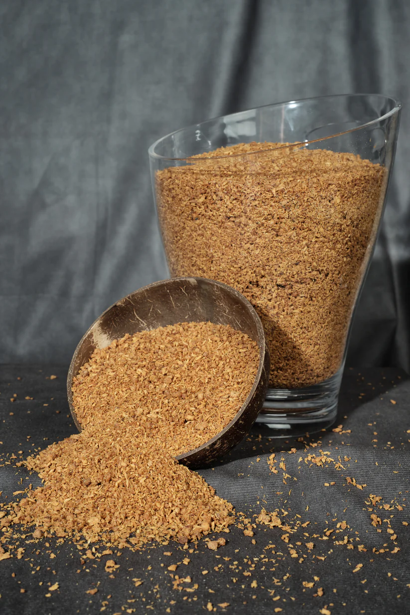 Karamellisierte Kokosnuss