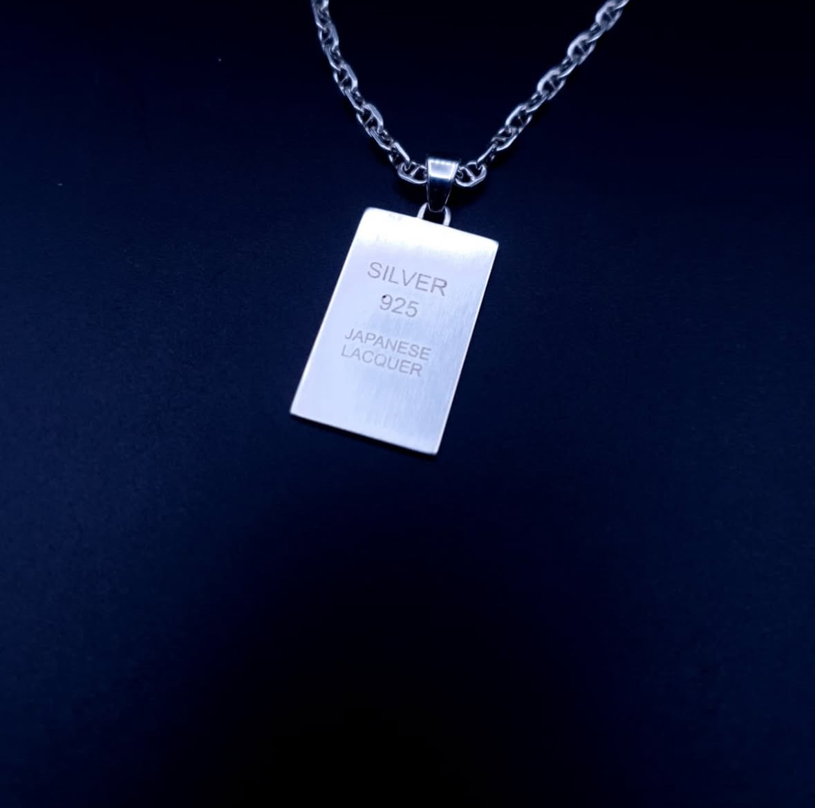 Silberanhänger 925 urushi naturallacquer